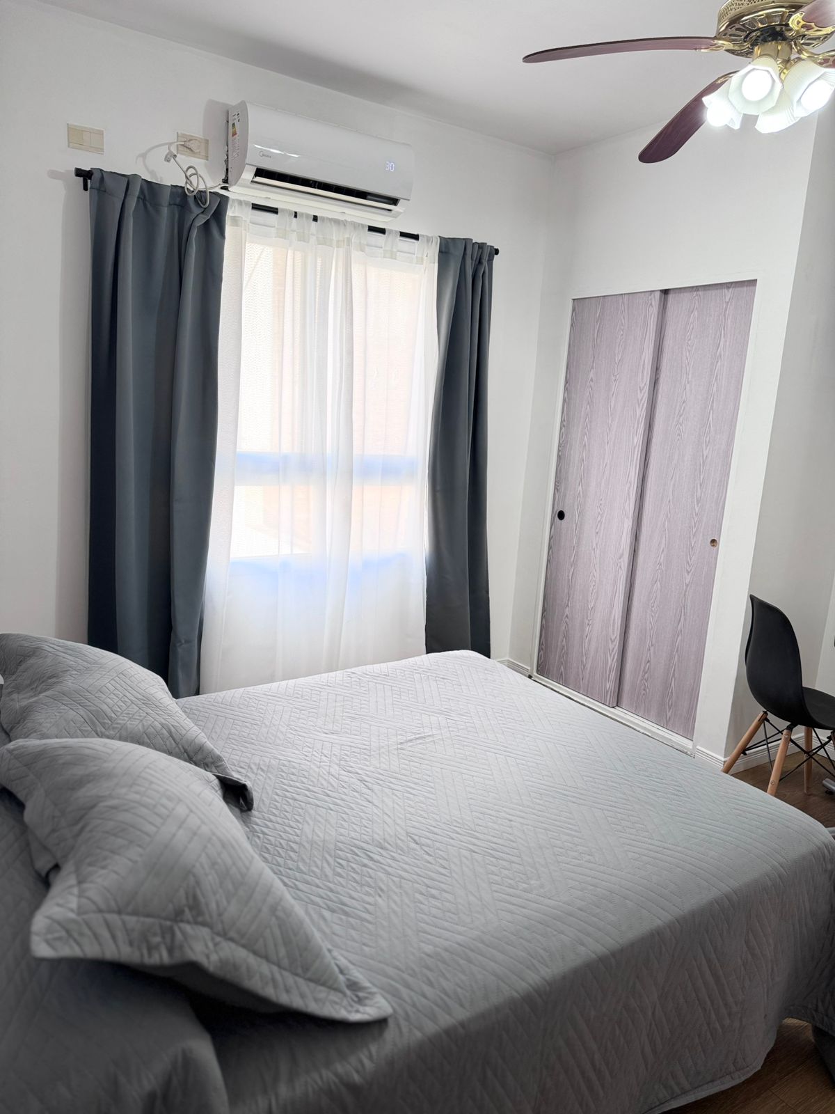 Vista de la habitación triple superior